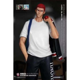 Slam Dunk Figures: Sakuragi Flower Road Red Hair Figure-PVC-Height 42cm