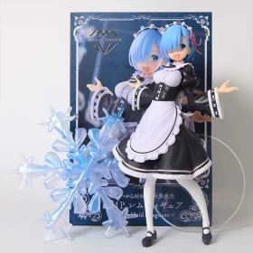 Re: Zero Starting Life in Another World Figures: Rem Winter Maid Figure-PVC-15cm