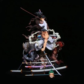 One Piece: Ghost Sword Master Zoro Scene Figure-By GK