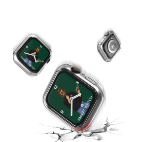 Green Guard Pro TPU Case with Glass for Apple Watch Screen Protector (40mm/44mm)