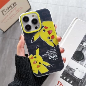 Pokemon: Pikachu Phone Case-Yellow & Black (For iPhone Models)