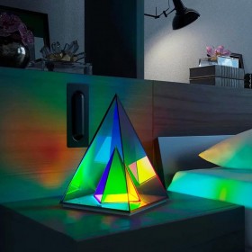 Acrylic triangle Magical light decoration